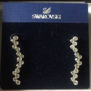 NWT: Swarovski Earrings, necklace match listed too #weddingearrings #bride
